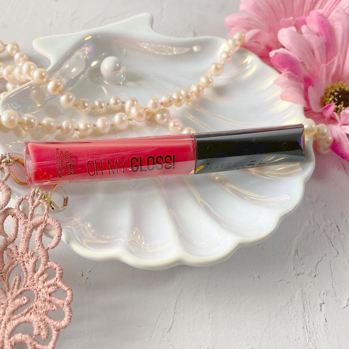 オーマイグロス/リンメル ロンドン/リップグロスを使ったクチコミ(2枚目)