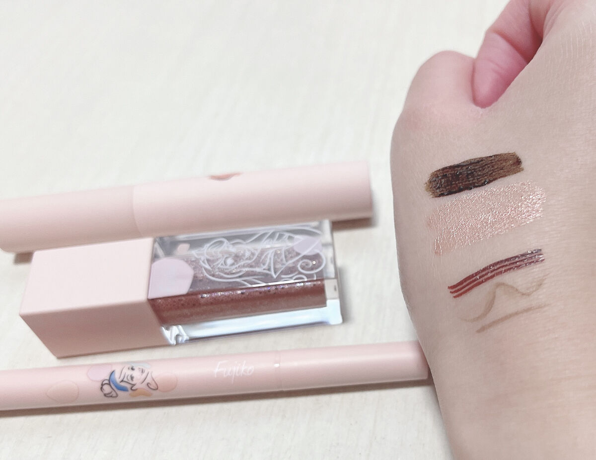 フジコシェイクシャドウ/Fujiko/リキッドアイシャドウを使ったクチコミ（3枚目）