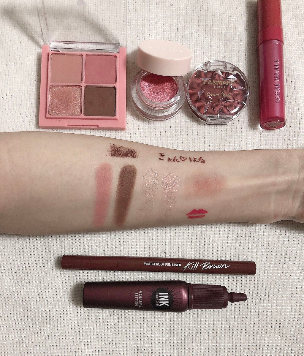 クリームチーク/キャンメイク/ジェル・クリームチークを使ったクチコミ(3枚目)