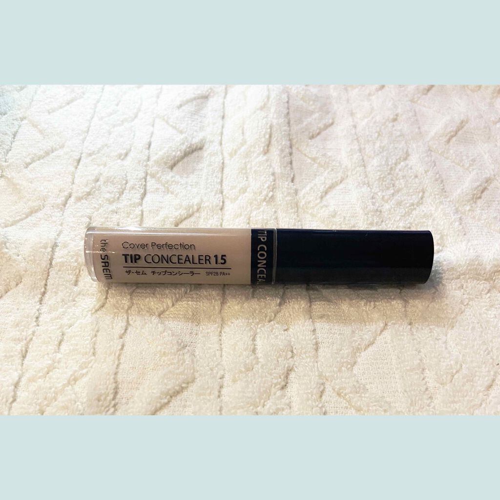 カバーパーフェクション チップコンシーラー/the SAEM/リキッドコンシーラーを使ったクチコミ（1枚目）