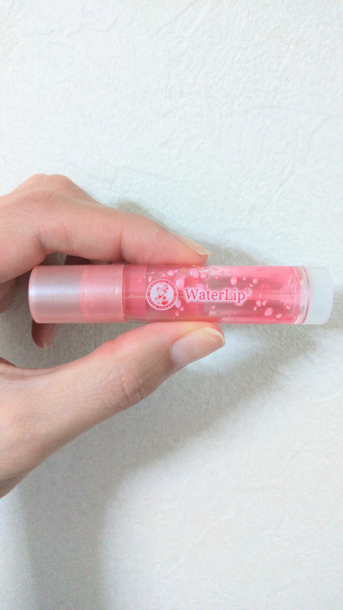 ウォーターリップ ほんのり色つき ピーチゴールド/メンソレータム/リップクリームを使ったクチコミ（1枚目）