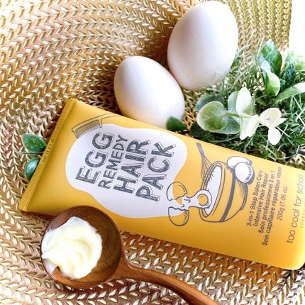 エッグレミディヘアパック/too cool for school/ヘアマスク・ヘアパックを使ったクチコミ(6枚目)