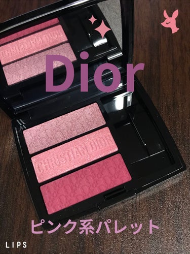 【旧】トリオ ブリック パレット/Dior/アイシャドウパレットを使ったクチコミ（1枚目）