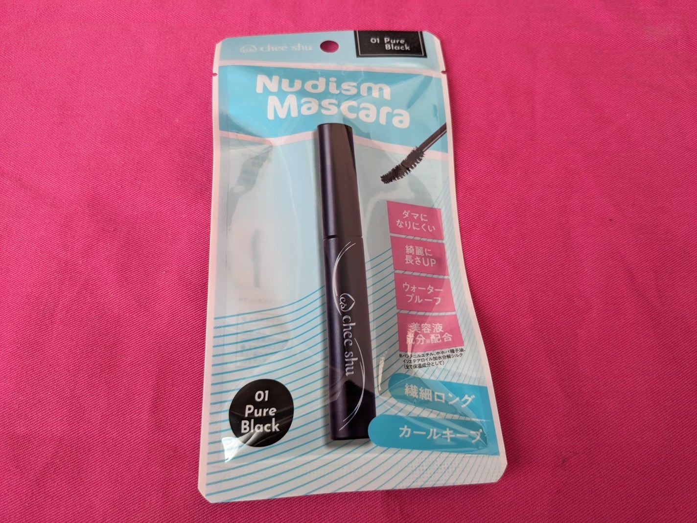 ヌーディズムマスカラ/chee shu/マスカラを使ったクチコミ(1枚目)