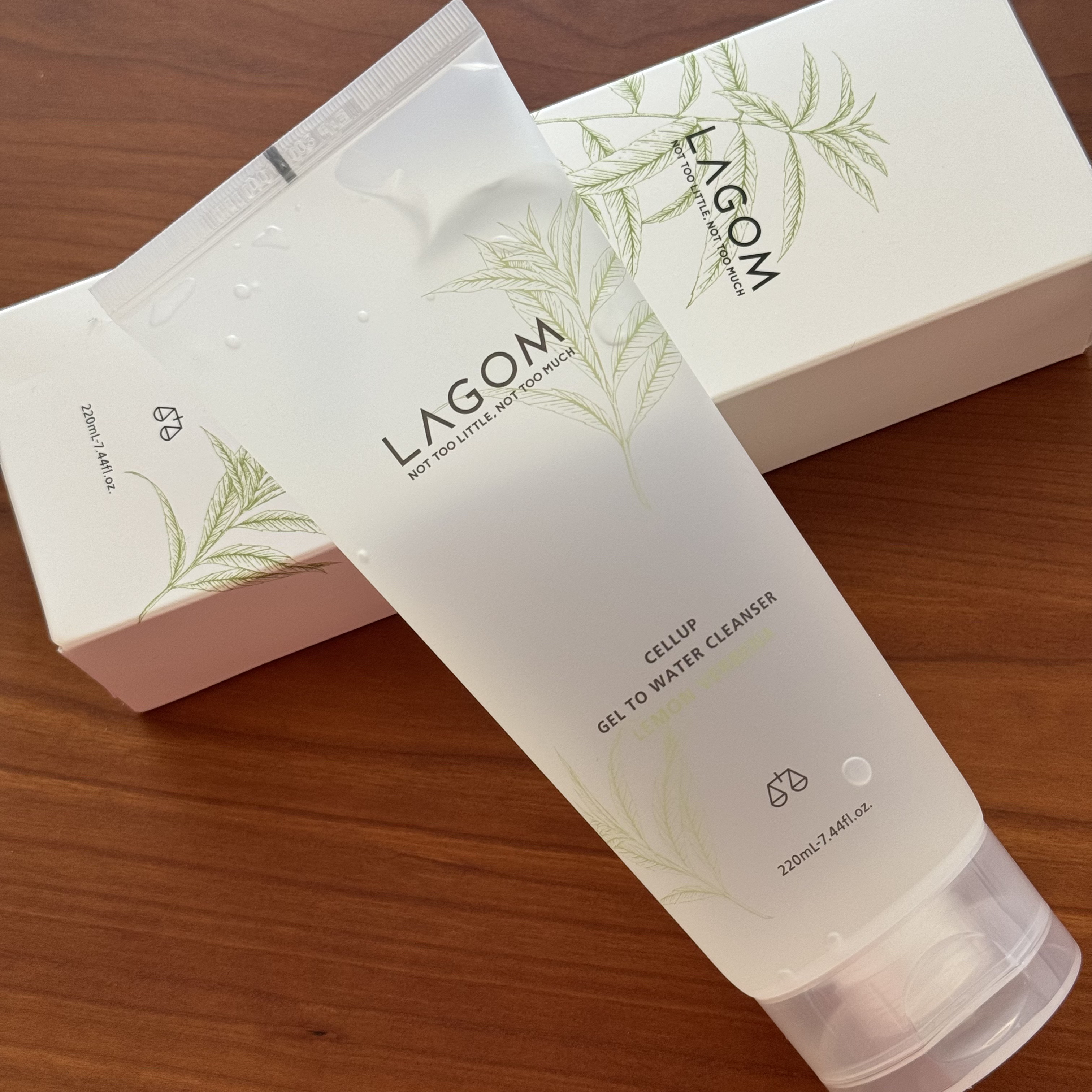 ラゴム ジェルトゥウォーター クレンザー(朝用洗顔)/LAGOM /その他洗顔料を使ったクチコミ（2枚目）