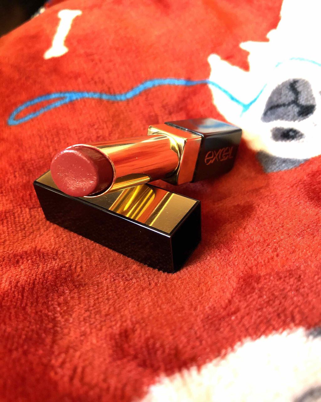 グレイズバームリップ/excel/口紅を使ったクチコミ（2枚目）