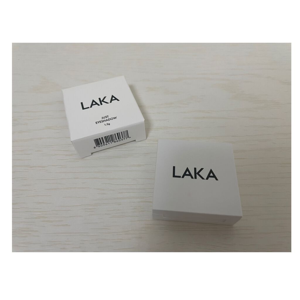 ジャストアイシャドウ/Laka/単色アイシャドウを使ったクチコミ(2枚目)