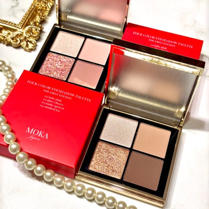 4色アイシャドウパレット/MOKA Japan cosmetics/アイシャドウパレットを使ったクチコミ(5枚目)