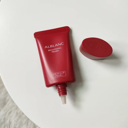 ブライトニングプライマー/ALBLANC/化粧下地を使ったクチコミ(4枚目)