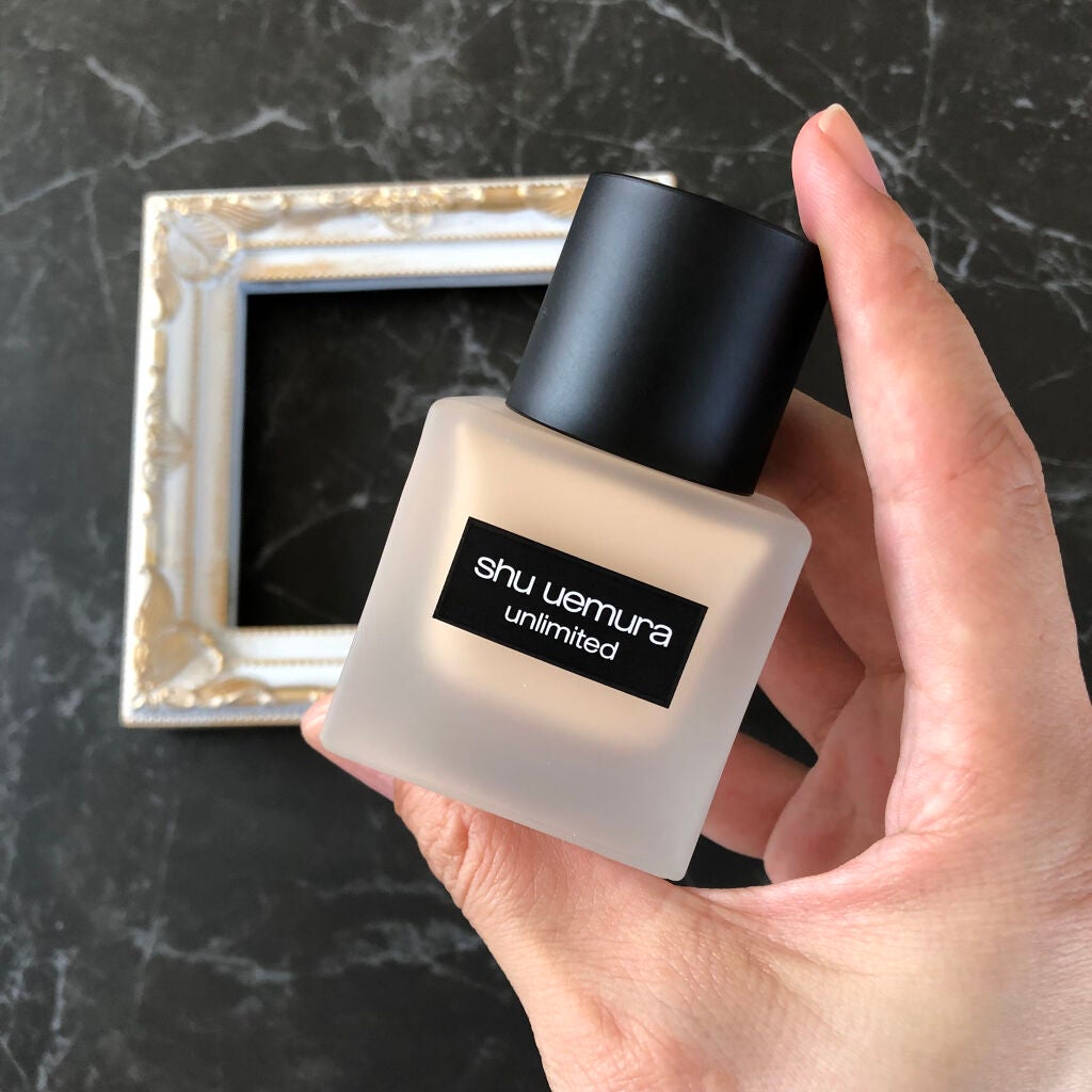 (旧)アンリミテッド ラスティング フルイド/shu uemura/リキッドファンデーションを使ったクチコミ(2枚目)