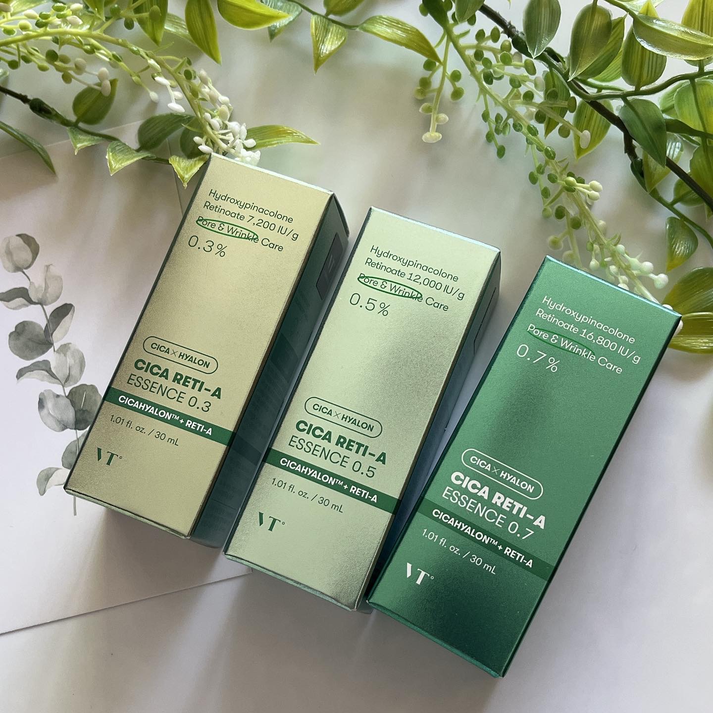 シカレチA エッセンス0.3/VT/美容液を使ったクチコミ（3枚目）