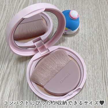 マシュマロフィニッシュパウダー/キャンメイク/プレストパウダーを使ったクチコミ（7枚目）