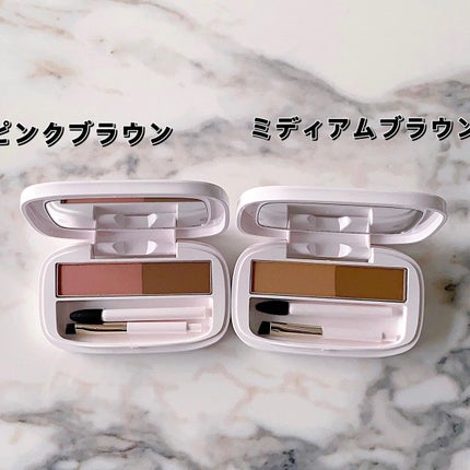 パウダーアイブロウ/media luxe/パウダーアイブロウを使ったクチコミ(2枚目)