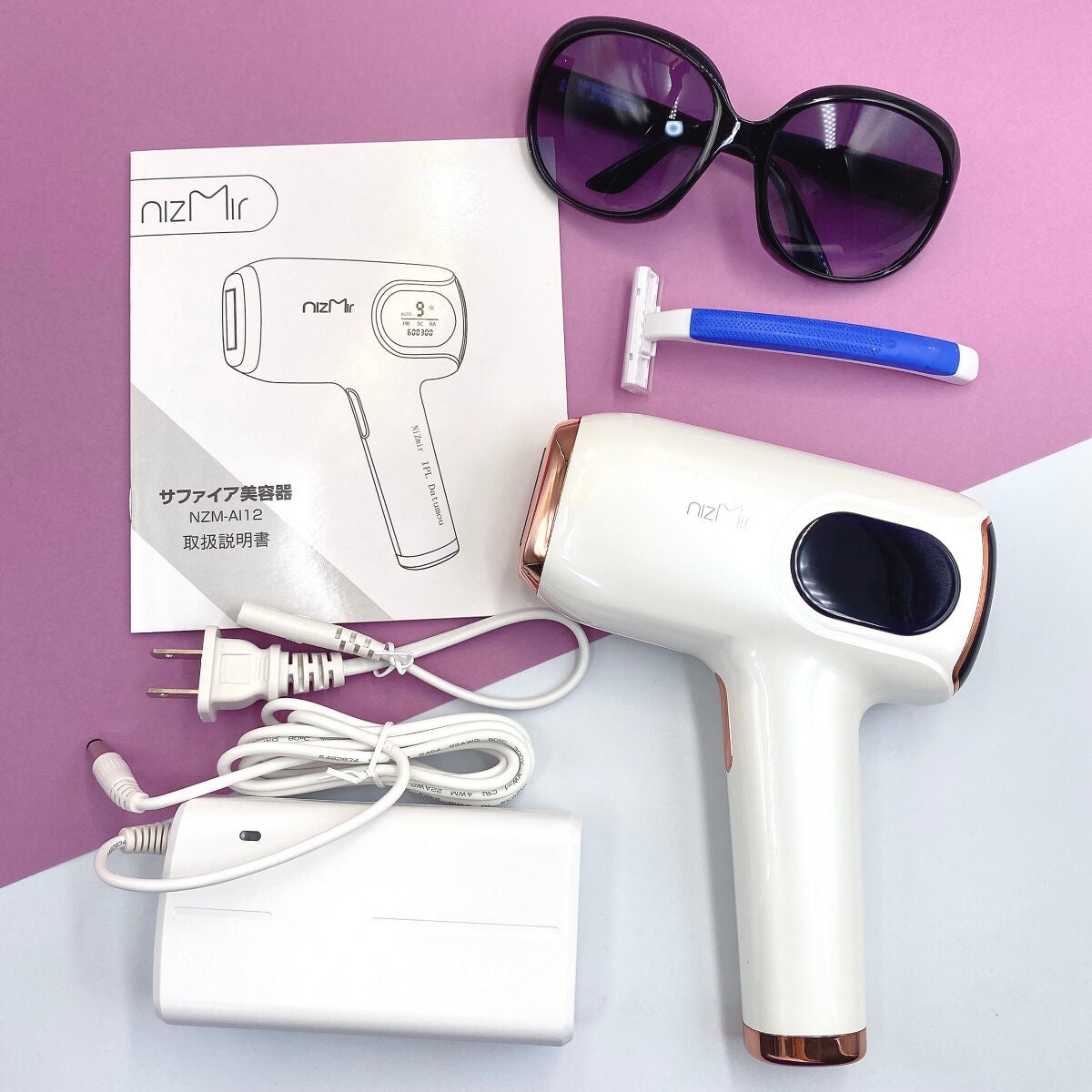 サファイヤIPL光脱毛器/NiZmir/家庭用脱毛器を使ったクチコミ(6枚目)