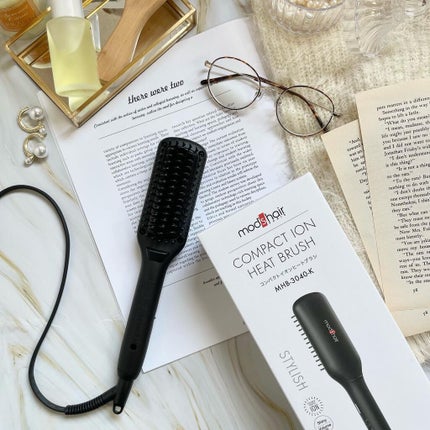 スタイリッシュ コンパクトイオンヒートブラシ MHB-3040-K/mod's hair/ヒートブラシを使ったクチコミ(1枚目)