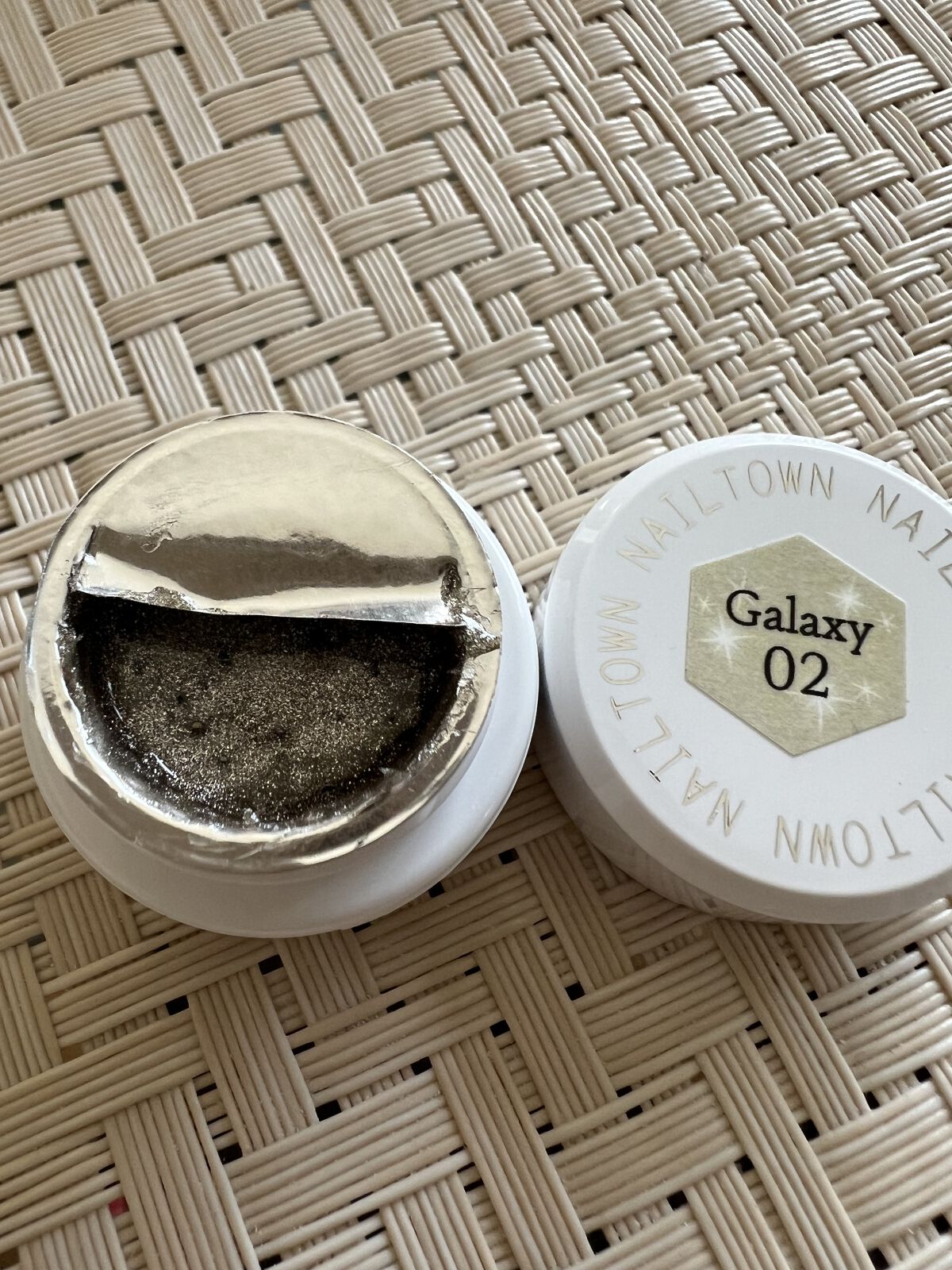 マグネットジェル 10エリス（ギャラクシーシリーズ）/NAILTOWN/ジェルネイルを使ったクチコミ（2枚目）