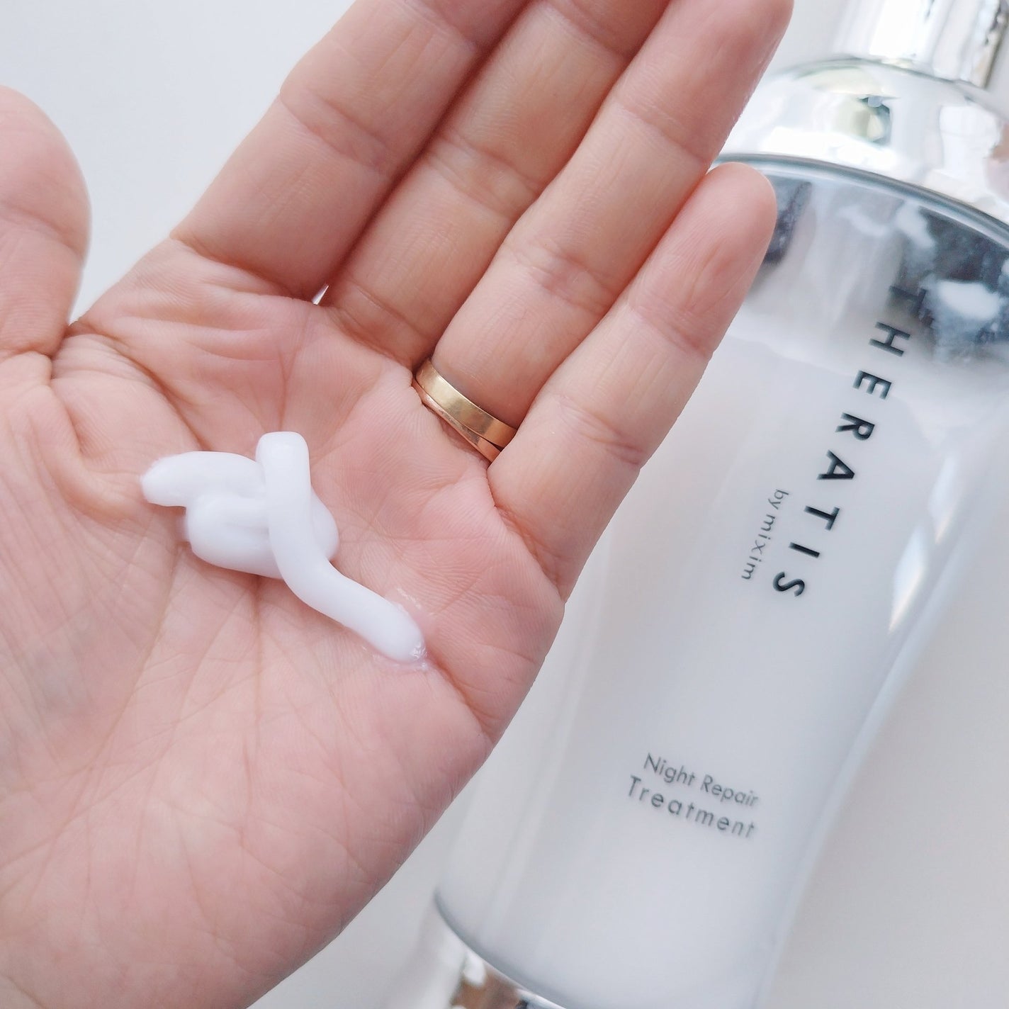 ナイトリペア シャンプー/ヘアトリートメント/THERATIS/シャンプー・コンディショナーを使ったクチコミ(3枚目)