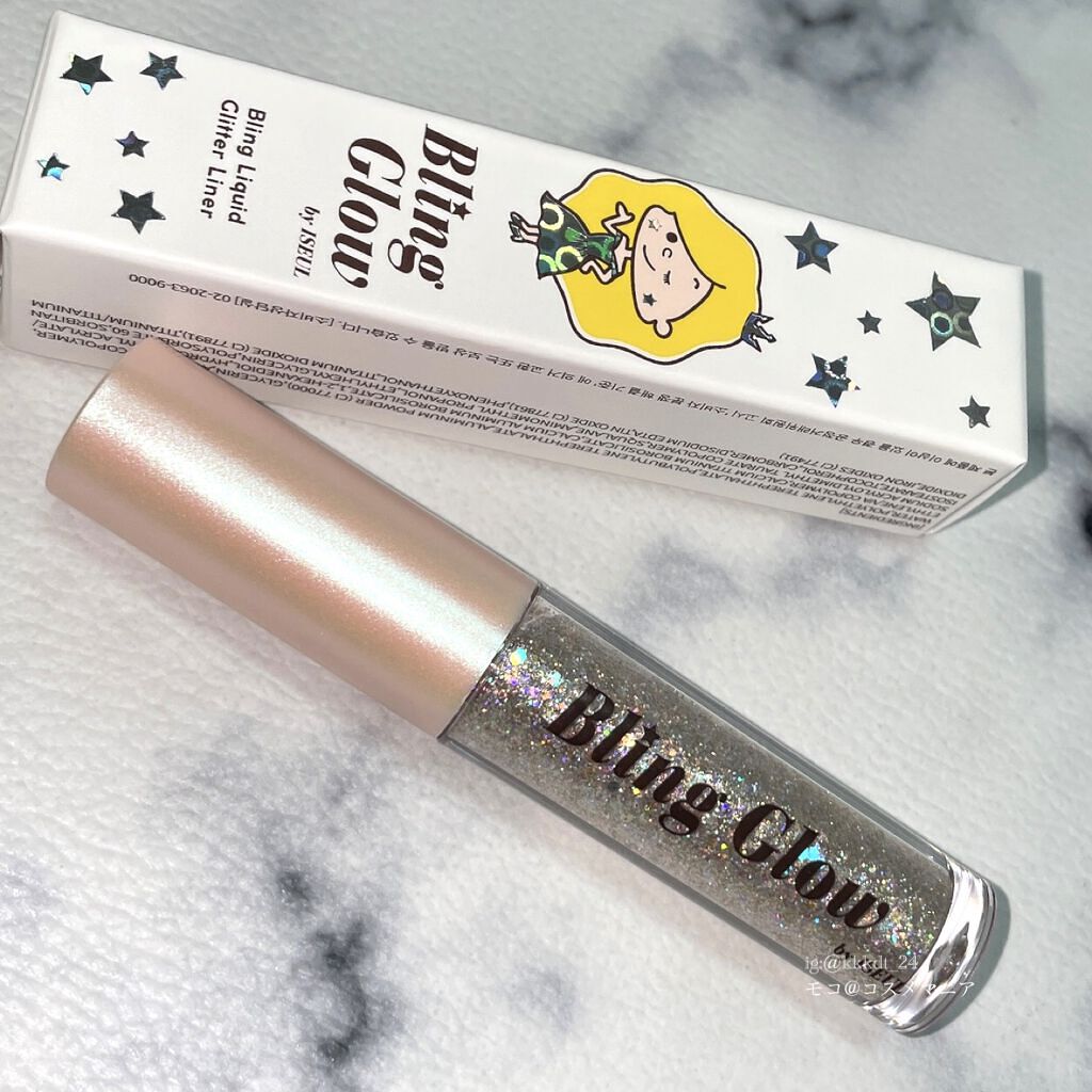 ブリンリキッドグリッターライナー/BLING GLOW/グリッターを使ったクチコミ（3枚目）