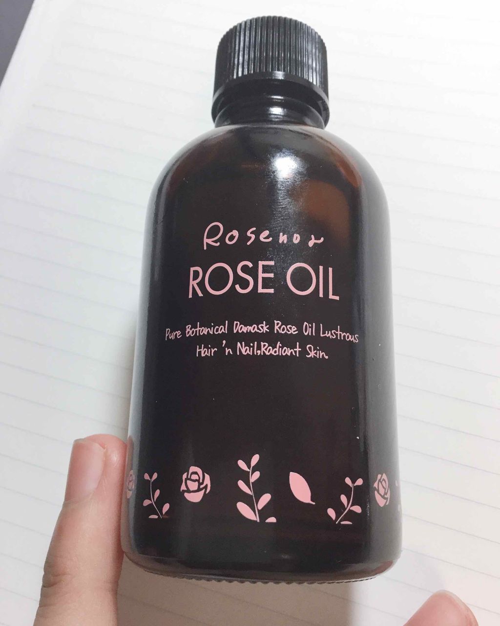 ロゼノア ローズオイル/黒ばら本舗/ヘアオイルを使ったクチコミ(2枚目)