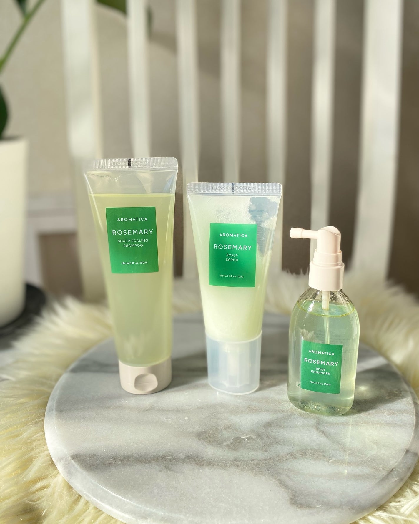 ローズマリー スカルプ スクラブ/AROMATICA/ヘッドスクラブを使ったクチコミ(1枚目)