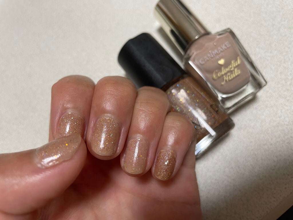 カラフルネイルズ/キャンメイク/マニキュアを使ったクチコミ(7枚目)