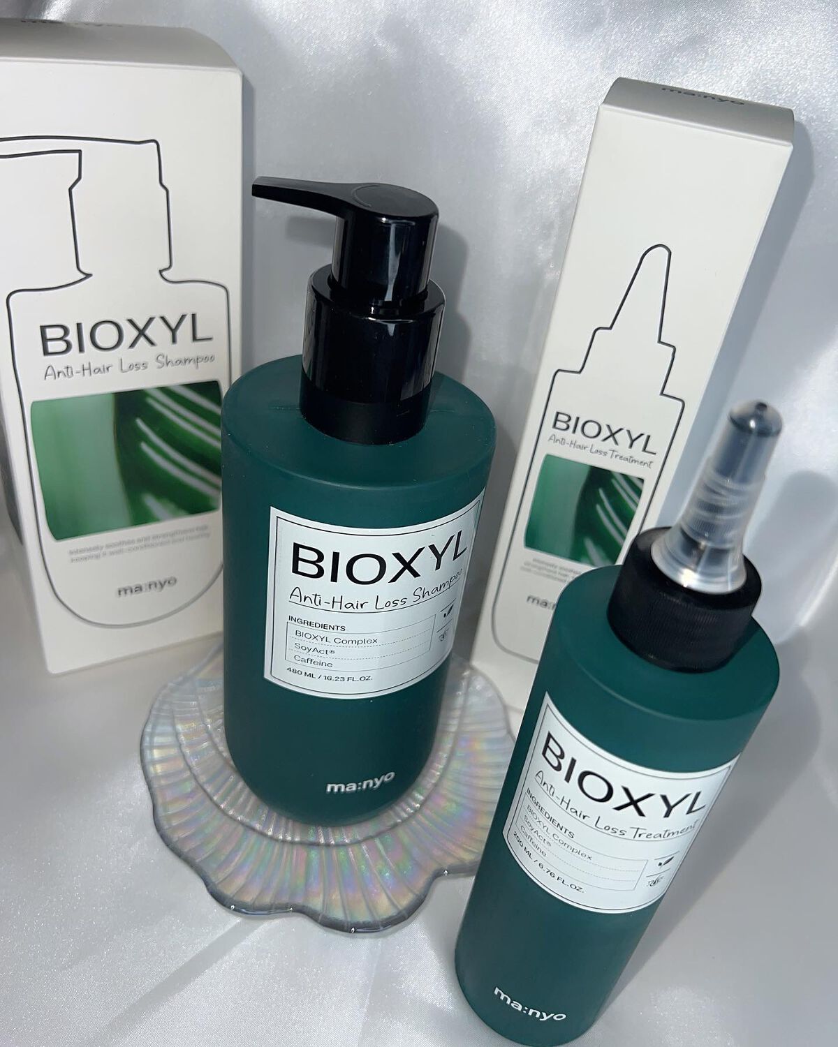 バイオクシル アンチヘアロスライン シャンプー／トリートメント/manyo/市販シャンプーを使ったクチコミ（1枚目）