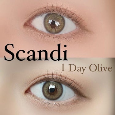 SCANDI 1day/OLENS/カラーコンタクトレンズを使ったクチコミ（1枚目）