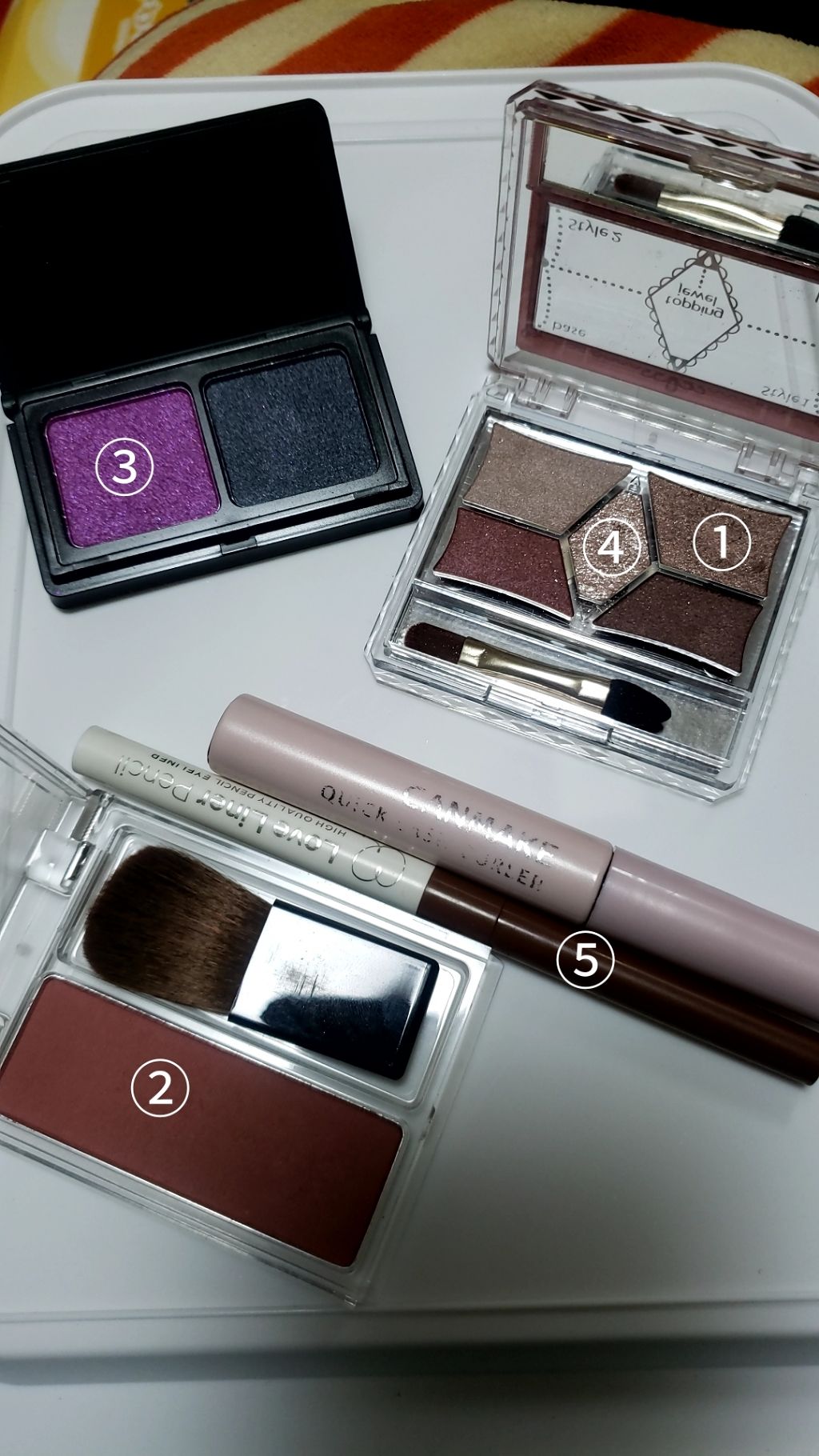 パウダーチークス 06 Melancolie/KiSS/パウダーチークを使ったクチコミ（2枚目）