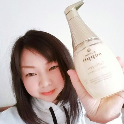 ビタミン リペアシャンプー/コラーゲン リペアヘアトリートメント/mixim suppli/市販シャンプーを使ったクチコミ(4枚目)