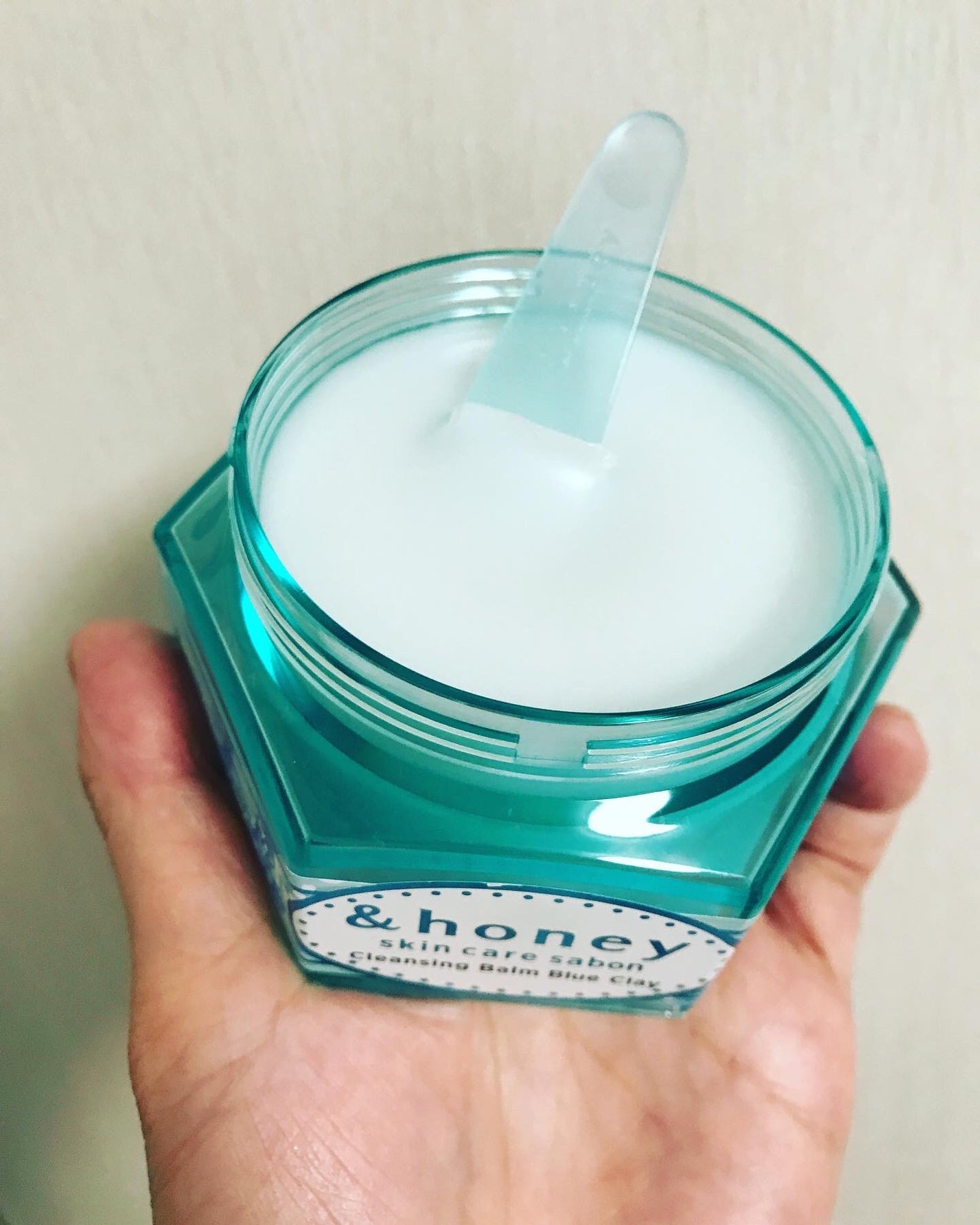 アンドハニー サボン クレンジングバーム ブルークレイ/&honey/クレンジングバームを使ったクチコミ(6枚目)