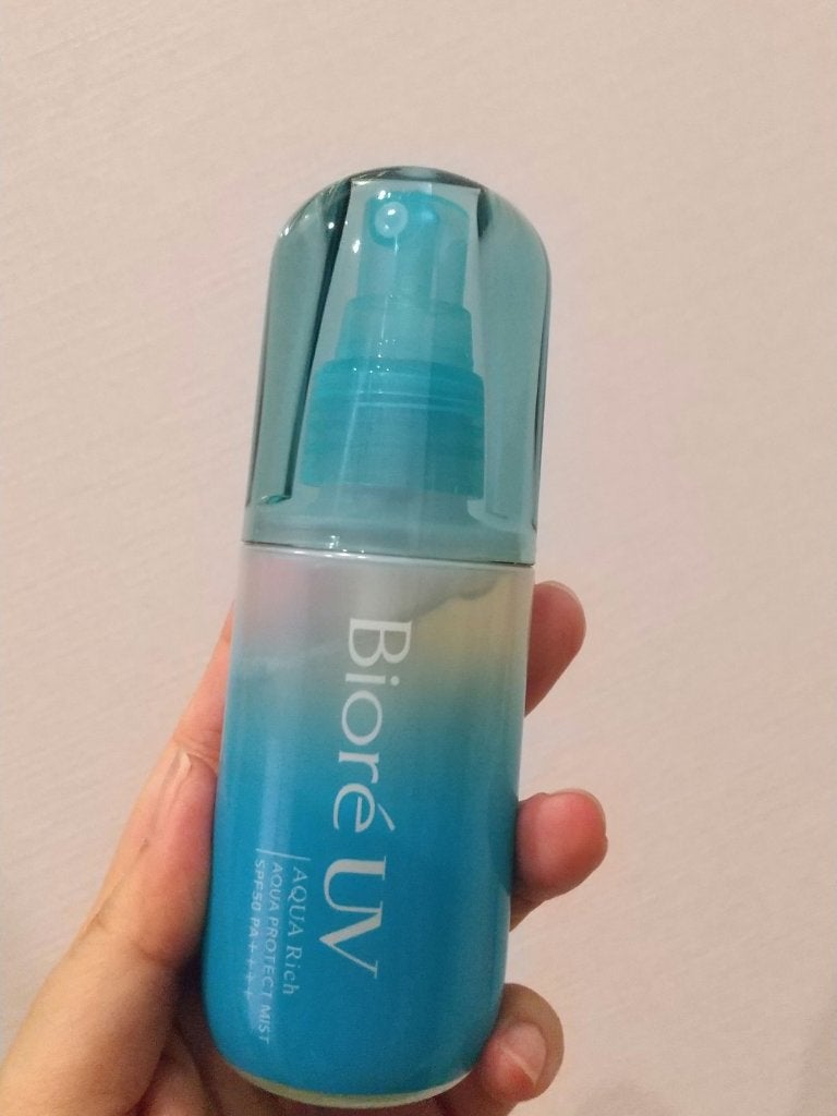 ビオレUV アクアリッチ アクアプロテクトミスト/ビオレ/日焼け止めミスト・スプレーを使ったクチコミ(2枚目)