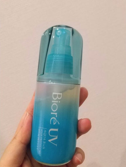 ビオレUV アクアリッチ アクアプロテクトミスト/ビオレ/日焼け止めミスト・スプレーを使ったクチコミ(2枚目)