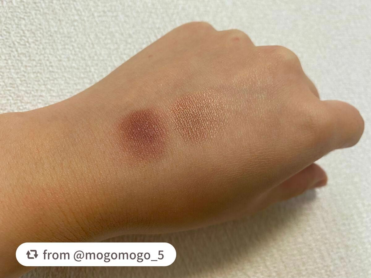 ツイン カラー アイシャドウ/ちふれ/アイシャドウパレットを使ったクチコミ(2枚目)