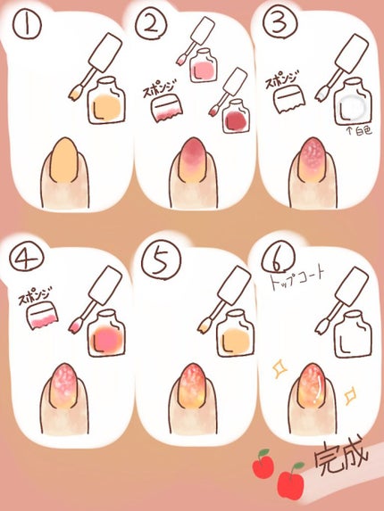 カラフルネイルズ/キャンメイク/マニキュアを使ったクチコミ(3枚目)