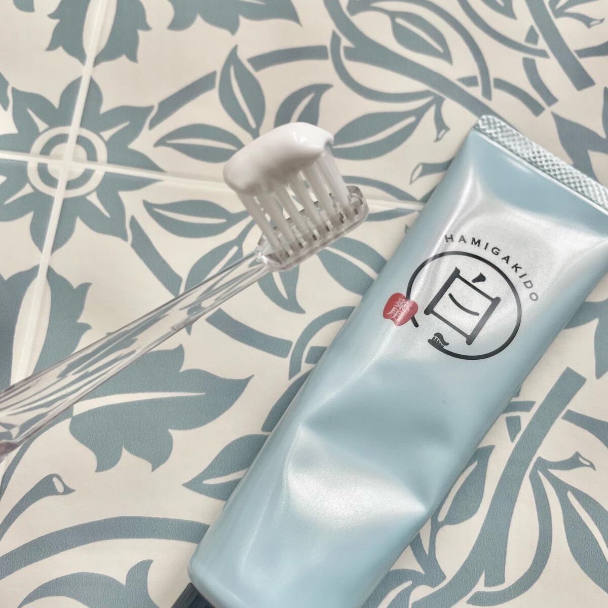 歯磨き堂 薬用ホワイトニングペースト/歯磨き堂/歯磨き粉を使ったクチコミ（3枚目）