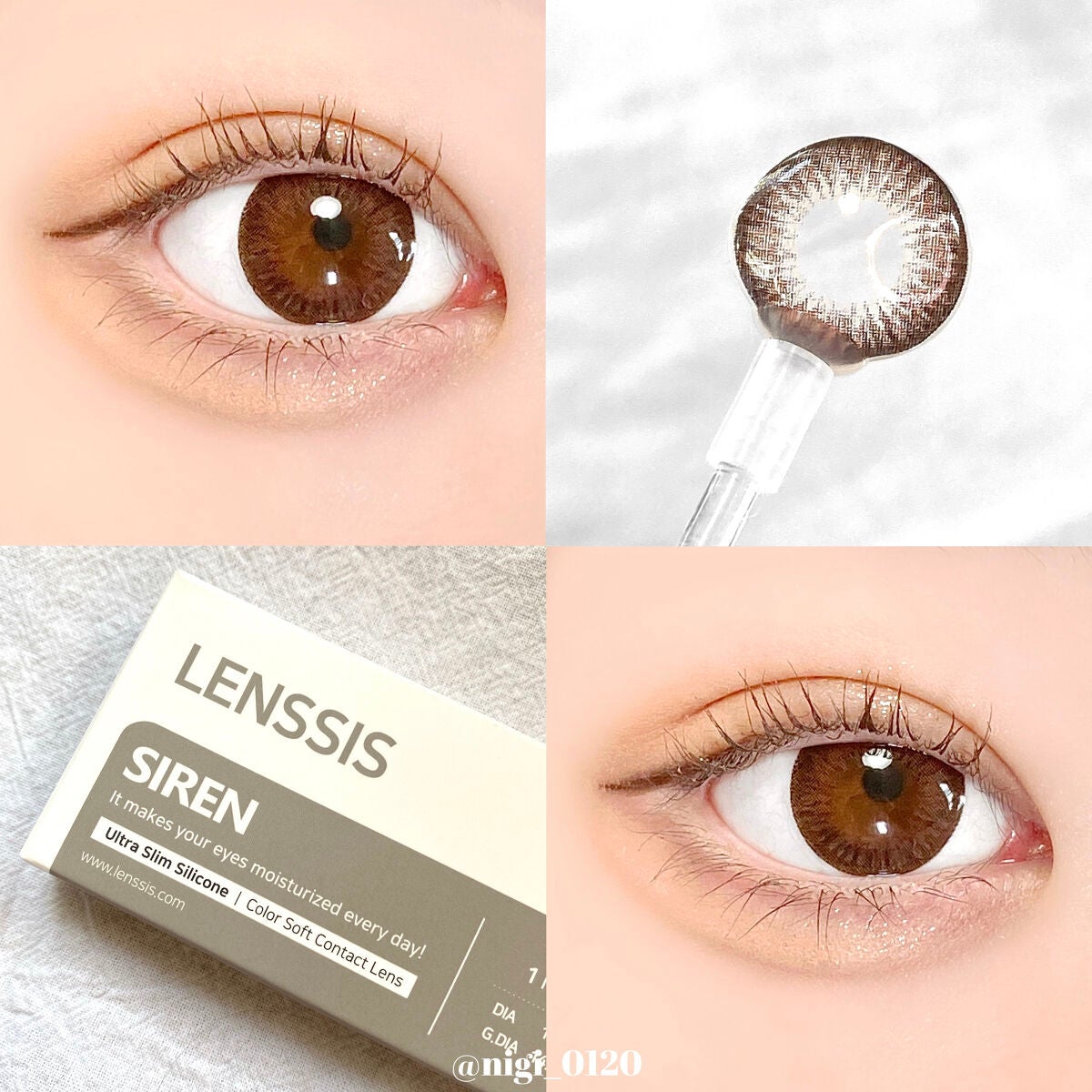 セイレンシリーズ/LENSSIS/カラーコンタクトレンズを使ったクチコミ(5枚目)