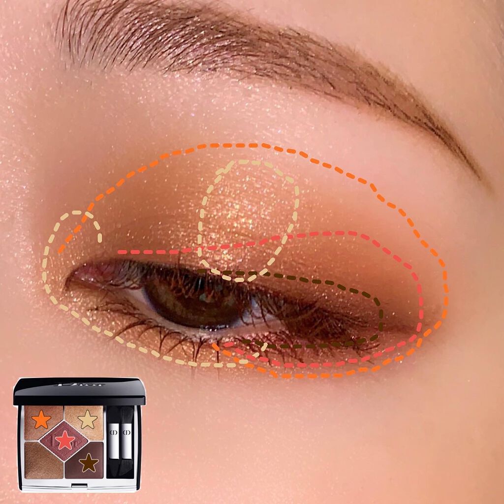 【旧】サンク クルール クチュール/Dior/アイシャドウパレットを使ったクチコミ(6枚目)