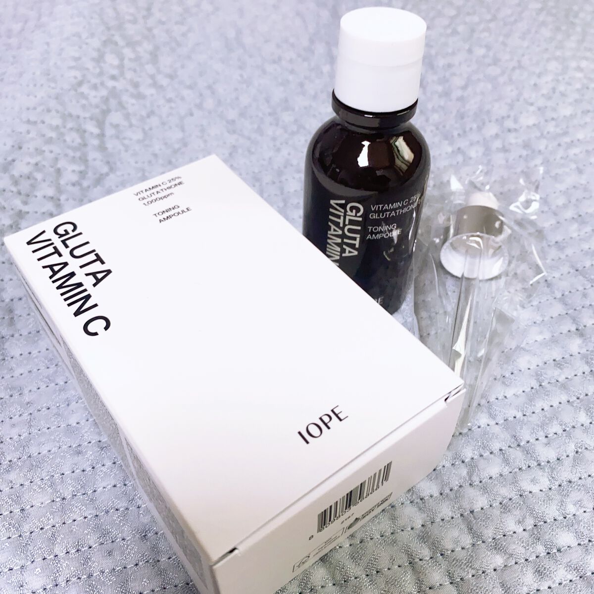 グルタ ビタミンC トーニング アンプル/IOPE/美容液を使ったクチコミ(1枚目)