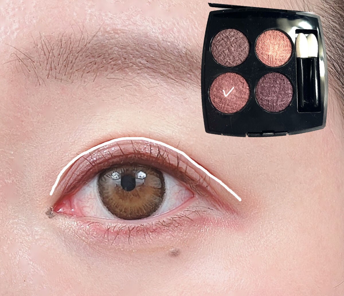 ロングウェア クリーム シャドウ スティック/BOBBI BROWN/スティックアイシャドウを使ったクチコミ(3枚目)