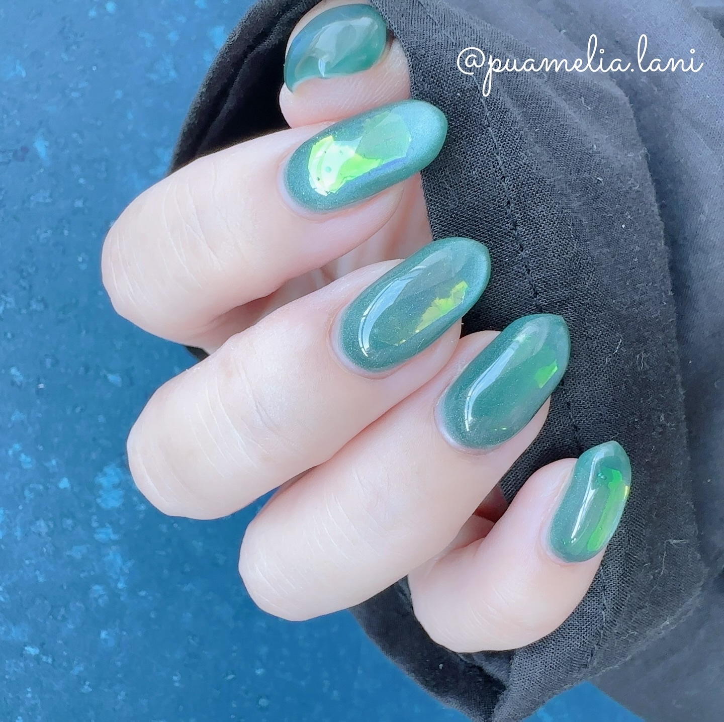 GELiSM (ジェリズム) M07 marine blue/D-UP/ジェルネイルを使ったクチコミ（2枚目）