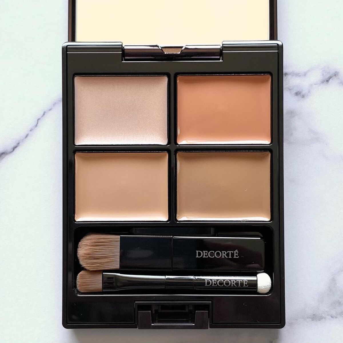 トーンパーフェクティング パレット/DECORTÉ/パレットコンシーラーを使ったクチコミ(3枚目)