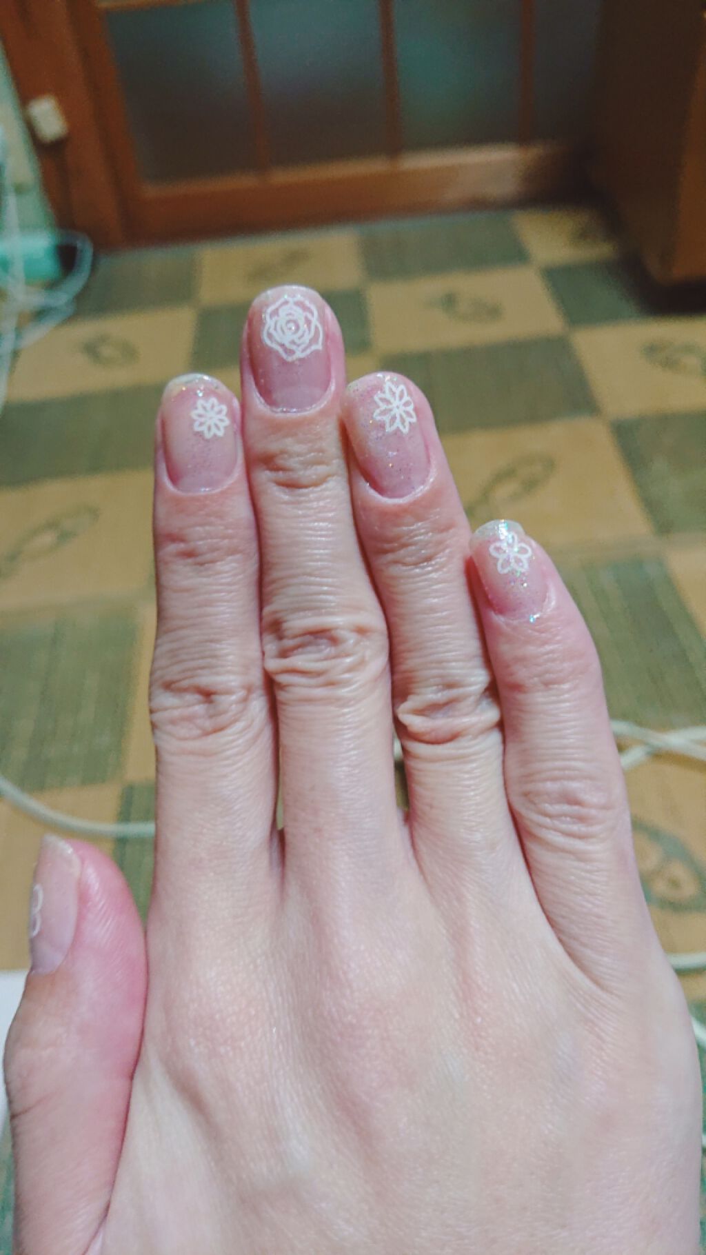 ジュエリーネイルシール/LOUJENE/ネイルシールを使ったクチコミ(3枚目)