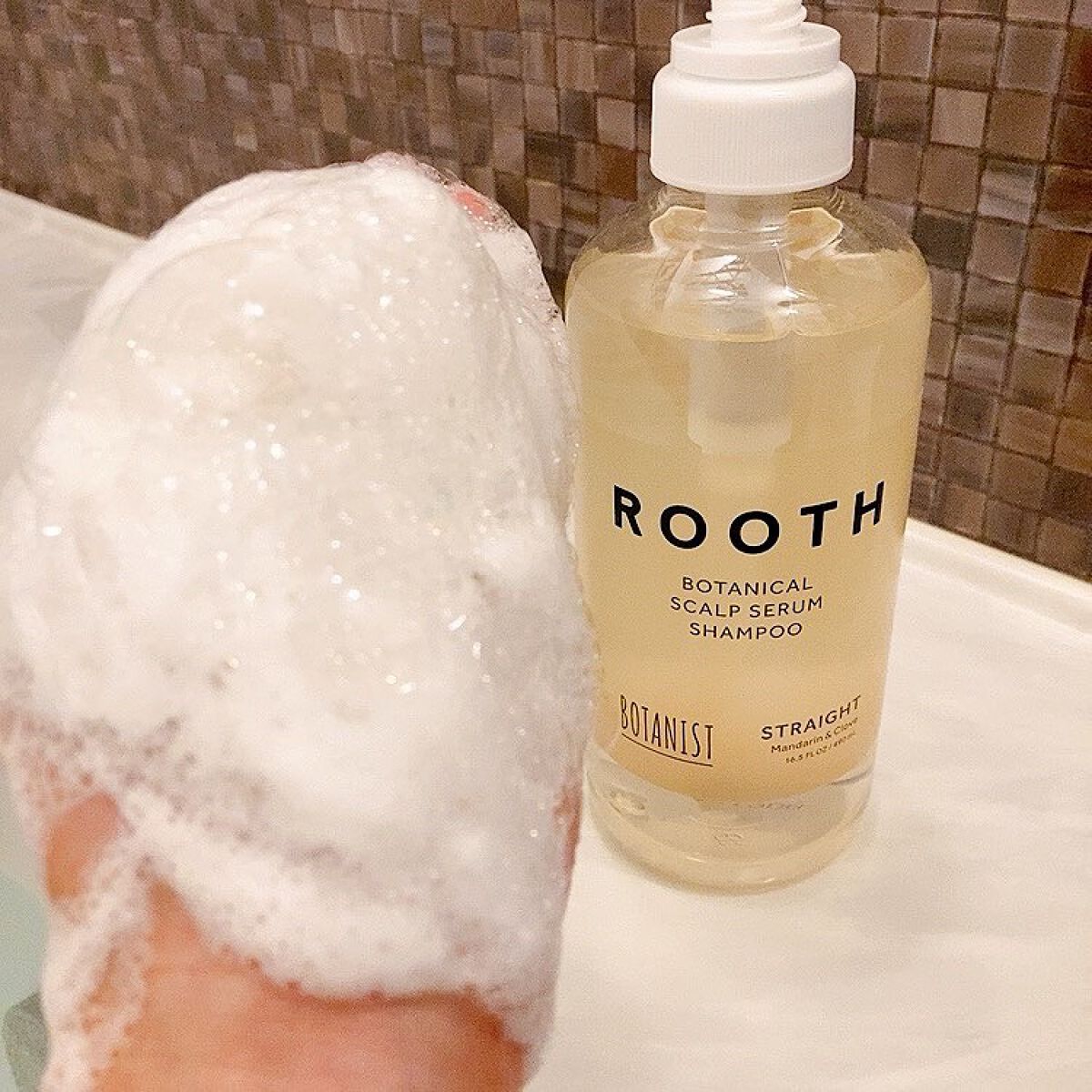 ルース ボタニカルスカルプセラム シャンプー・トリートメント(ストレート)/BOTANIST/市販シャンプーを使ったクチコミ(3枚目)