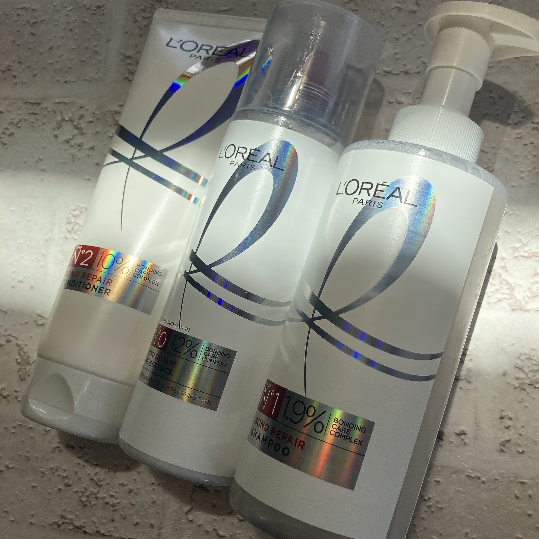 ロレアル パリ ボンド リペア シャンプー／コンディショナー/ロレアル パリ/市販シャンプーを使ったクチコミ（1枚目）