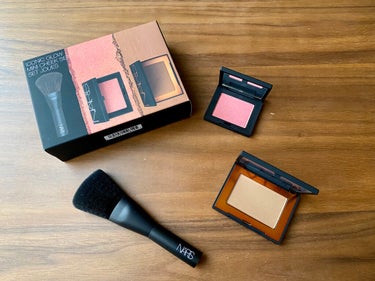 アイコニックグロー ミニチークセット/NARS/メイクアップキットを使ったクチコミ（1枚目）