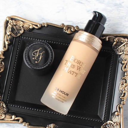 ボーン ディス ウェイ アンディテクタブル 24H マット ファンデーション/Too Faced/リキッドファンデーションを使ったクチコミ(6枚目)