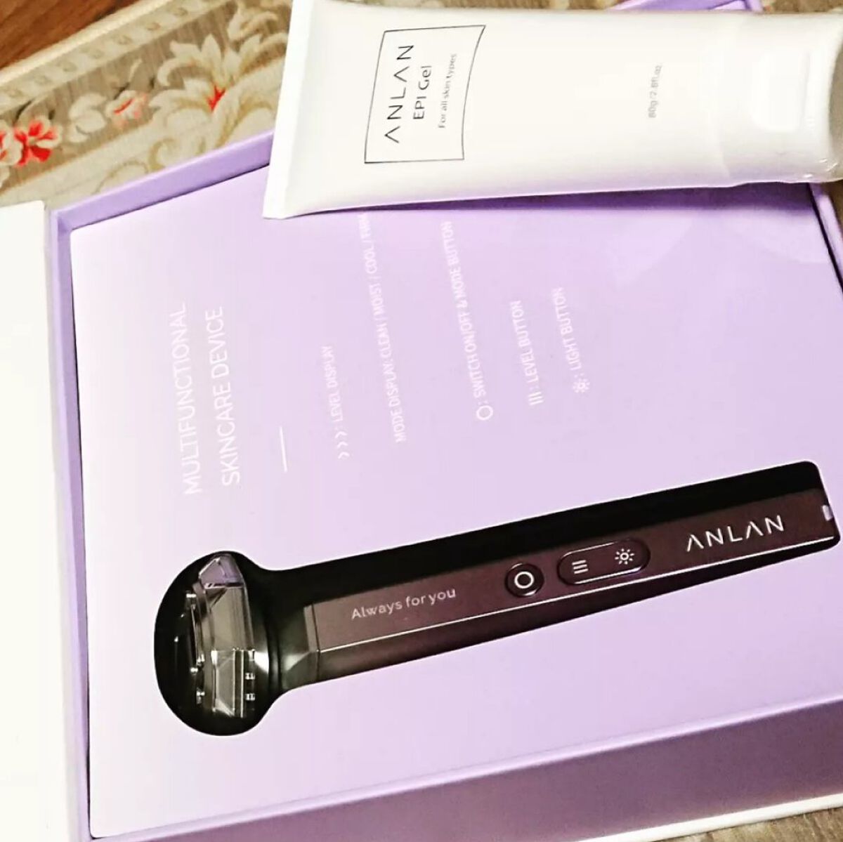 RF温冷美顔器/ANLAN/美顔器・マッサージを使ったクチコミ(1枚目)