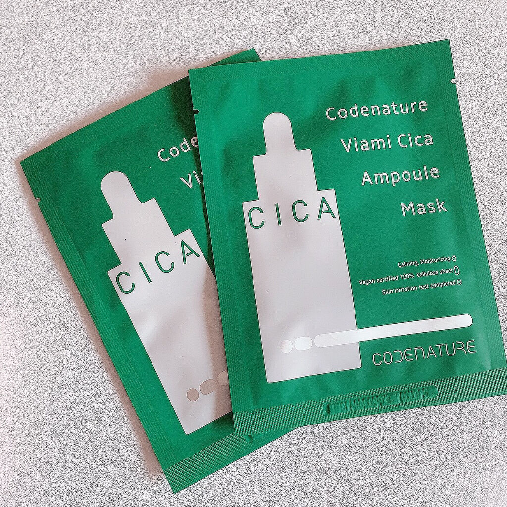 ビアミシカアンプルマスク/CODENATURE/シートマスク・パックを使ったクチコミ（1枚目）