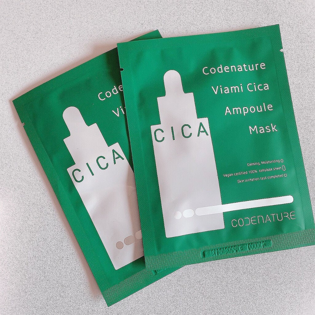 ビアミシカアンプルマスク/CODENATURE/シートマスク・パックを使ったクチコミ(1枚目)