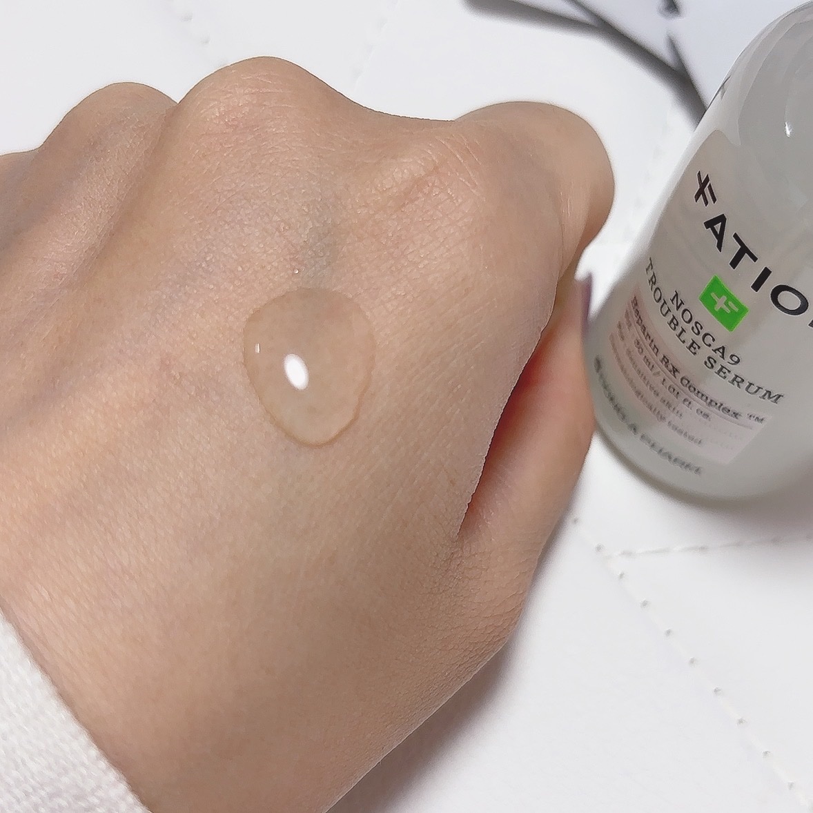 ノスカナイン トラブル セラム/FATION/美容液を使ったクチコミ（2枚目）